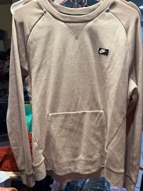 Nike Men's Crewneck Sweatshirt w kangaroo pocket size M